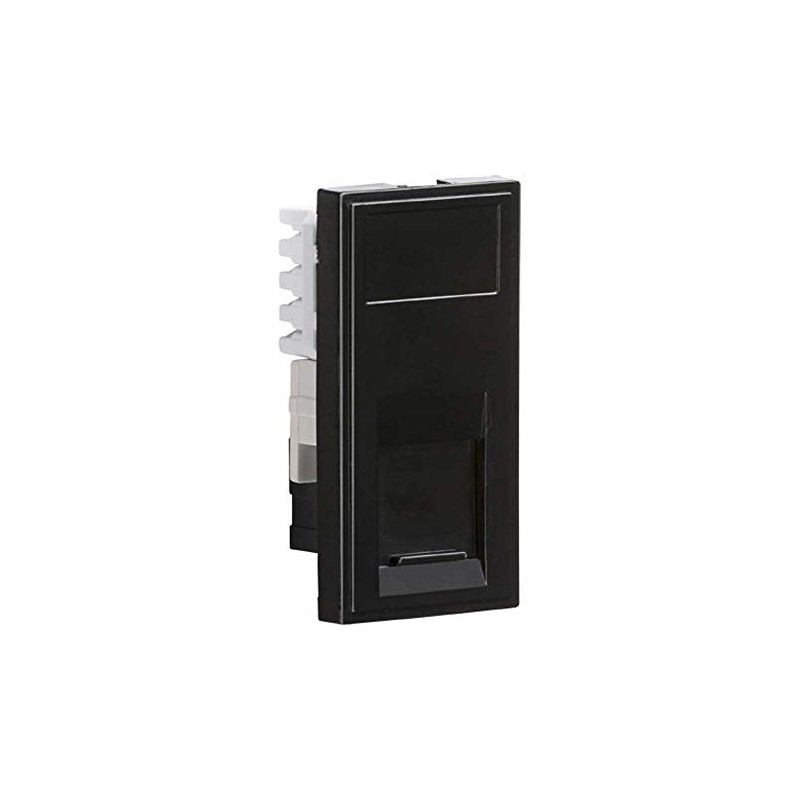 Knightsbridge NETCAT6BK RJ45 Outlet Module 25 mm x 50 mm