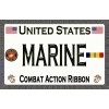 Marine - Combat Action Ribbon - Magnetic Car Sign -
