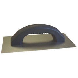 Red Devil 2086 Dual A1 A2 Notches Metal Trowel