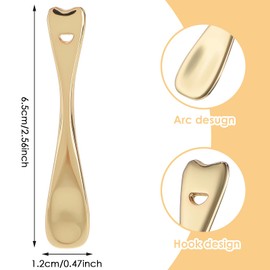 Sibba Face Spatula Lip Mask Applicator 3 PCS Skincare Makeup Spoons Small Facial Make Up Scoop Tool Mini Spoon Multi Skin Care Lotion Cream Stick Tiny Scoop Cosmetic Foundation Cosmetics Beauty