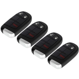 CCIYU Smart Key Fob Keyless Entry Remote 2017 Fit for Jeep Compass 2.0L,2017-2018 Fit for Jeep Compass 2.4L(fits Part M3N-40821302,68066349AG,68066349AA,68066349AF,68143502AB)