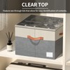 Aokeyee Shoe Organizer for Closet,2 Pack Foldable Shoe Storage Organizer