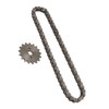 428 17T 17mm Sprocket 428 Drive Chain 60 Links Kit