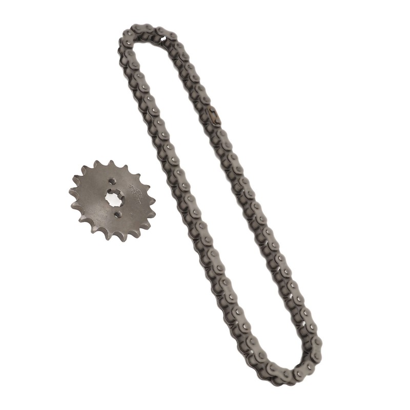 428 17T 17mm Sprocket 428 Drive Chain 60 Links Kit