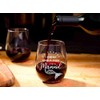 GSM Brands Stemless Wine Glass for Mermaid Gifts - Made
