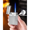 SNYYIAI Dual Flame Mode Classic Lighter, Jet Torch Lighter Soft