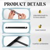 Humyoun 24 Pcs Metal Adjustable File Cabinet Rails Set Include