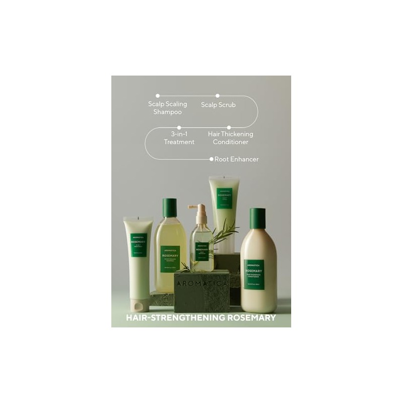 AROMATICA Set de Champú y Acondicionador para El Cuero Cabelludo