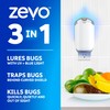 Zevo 2 Flying Insect Traps & 4 Refill Cartridges -