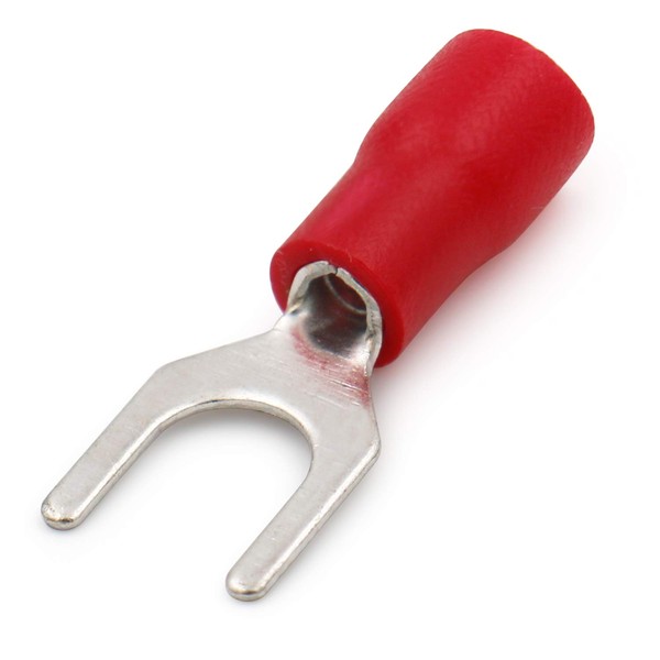 heschen Fork Insulated Wire Connector Electrical Crimp Terminal SV1.25-5S Stud