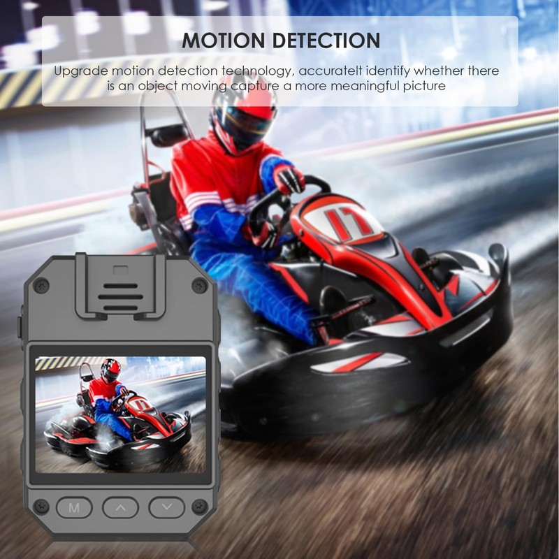 4K Body Camera, Portable WiFi Body Camera with Shoulder Clip