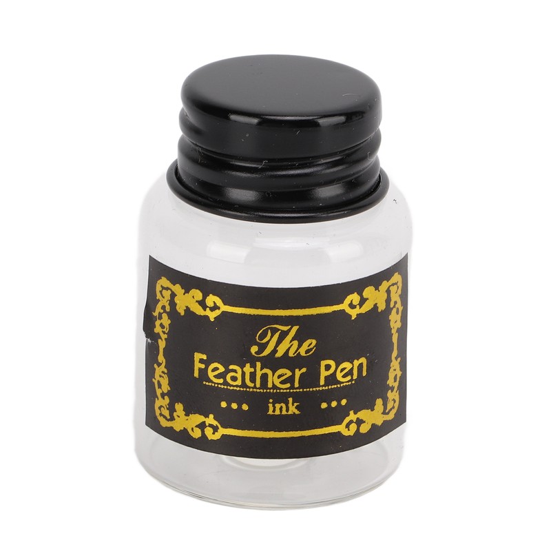 Feather Pen Set Durable Creativity Easy Writing Stationery Gift Box