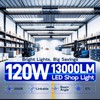 hykolity 4FT 120W LED Shop Light Linkable, 13000lm(400w Equivalent), 5000K