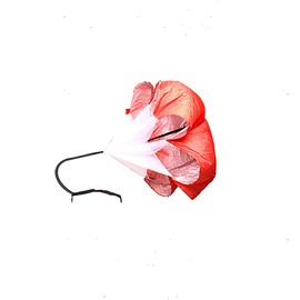 TopHomer Red Running Chute Training Resistance Speed Parachute Wind Resistance Training Device to Improve Speed Endurance Strength