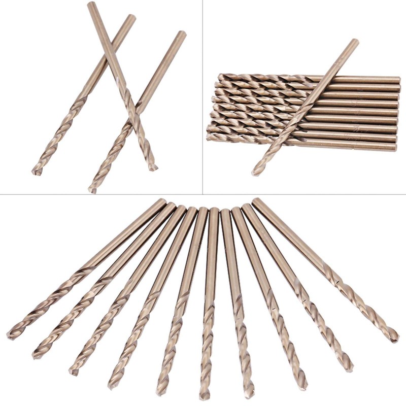 10pcs M35 HSS Cobalt Drill Bits HSS-CO Drill Bits Set