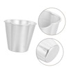 ULTECHNOVO 6pcs Mini Baking Molds Aluminum Alloy Cups for Puddings
