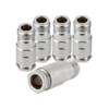Vecys 5pcs N Female Kit Crimp RF Connector 50 Ohm