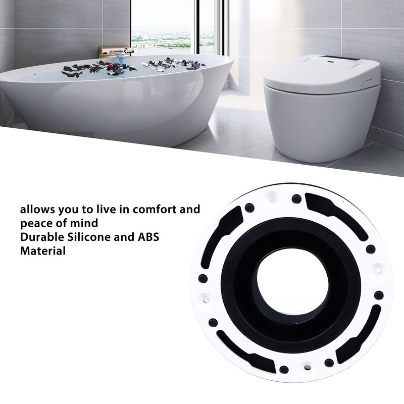 Universal Toilet Flange Repair Kit, Easy Installation, Perfect Sealing for