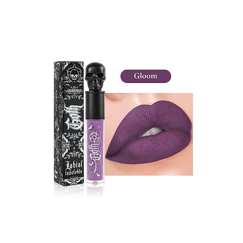 Malagna Cosmetics Labial Calavera Ultrapigmentado matte 10gr Labial Gloom