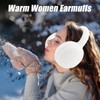 RANOME Fluffy Ear Muffs Winter Women Foldable Fuzzy Earmuffs for