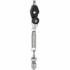 PIYANYO 1Set Silver Metal Bass Drum Pedal Spring Assembly