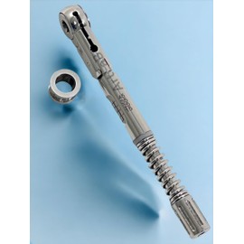 10 to 40 NCM Universal Torque Wrench Dental Implant Prostetic with Hex Drivers 6.35mm and 4.0mm Dental Implant Wrench Set