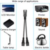 CERRXIAN 1FT IEC 320 C14 to Dual C13 Power Cable,