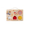 Lilliputiens 83508 Activity Board Busy Board for Babies Pushing, Pulling,