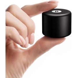 BodyHush Mini Portable Sound Machine White Noise with 30 Soothing Black, Black