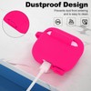 ATUAT Compatible with AirPods 3 Case, Protective Silicone Cover for