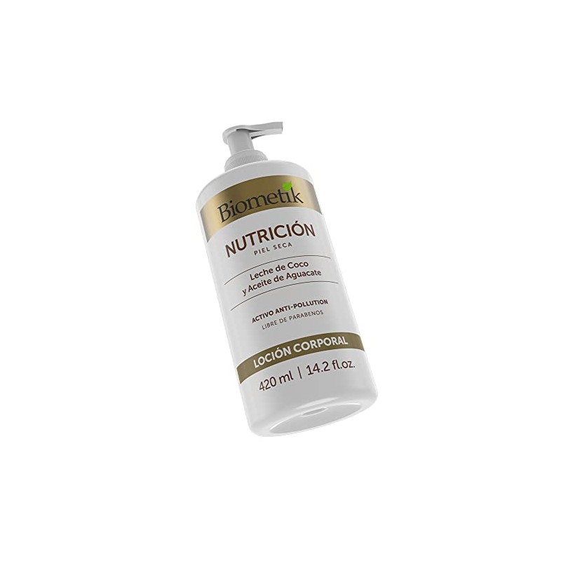 Biometik, Locin Corporal para Rostro y Cuerpo, Ideal para Piel