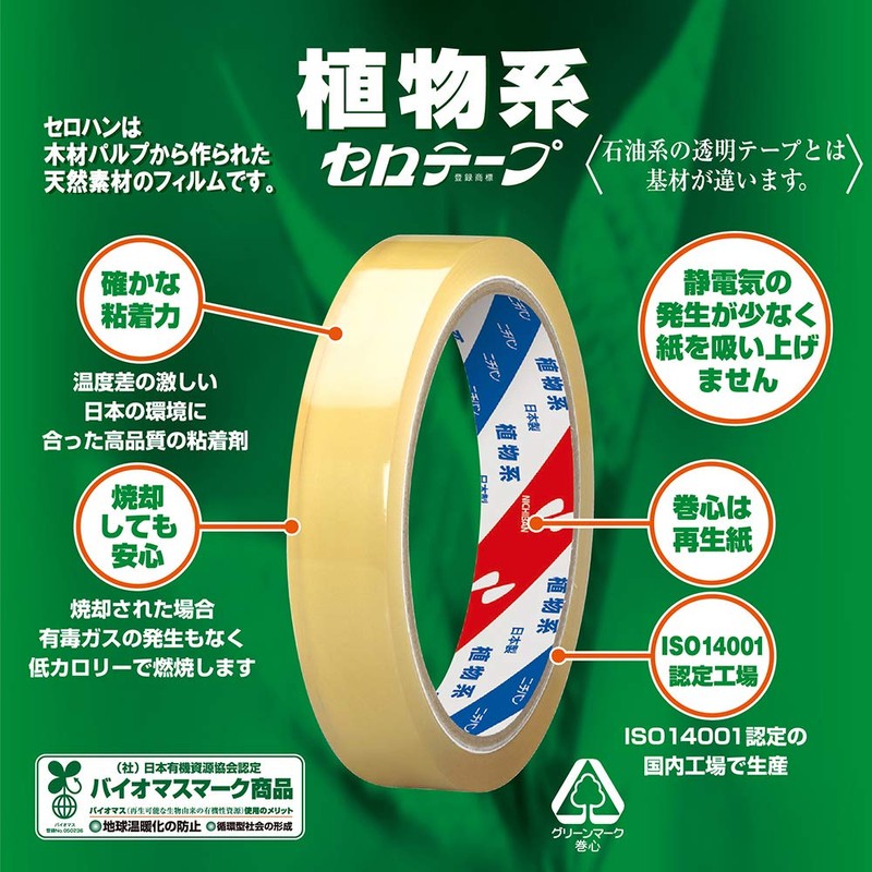 Nichiban CT15PMG-S2PN2P Cellotape Penguin Tape Cutter Replacement Small Rolls with