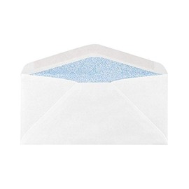 #7 Regular Envelopes (3 3/4 x 6 3/4) - 24lb. White w/Security Tint (50 Qty.) | Perfect for Tax Season, Mailing Checks, Invoices, Letterhead, Personal Letters, Statements, and Direct Mail | WS-1128-50