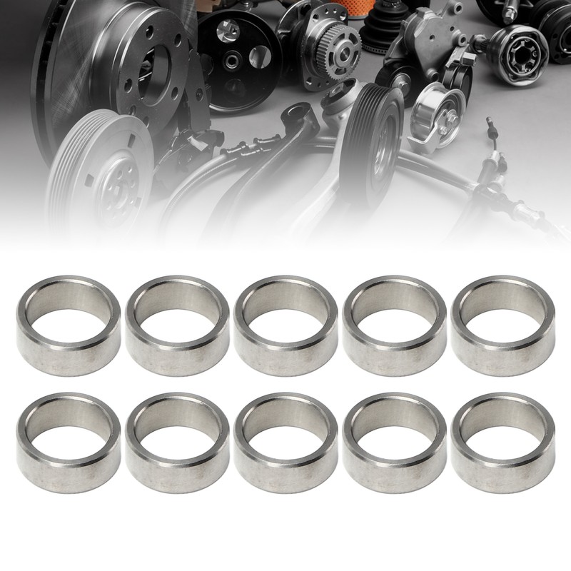 10Pcs Washer Spacer 15mm OD 12mm ID Stainless Steel Hardware