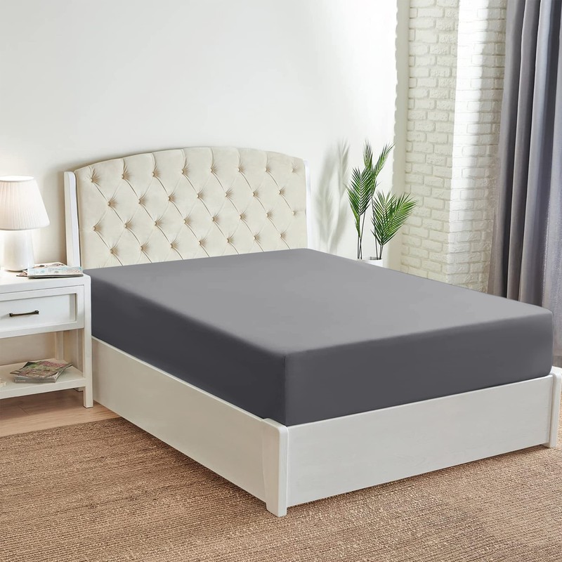 Hafaa Single Fitted Sheet – Easy Care 25 cm Deep