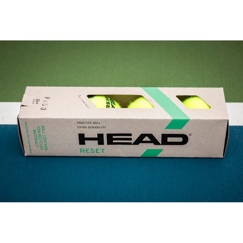 HEAD Unisex Adult 4B Reset 6DZ Tennis Ball, Yellow, One