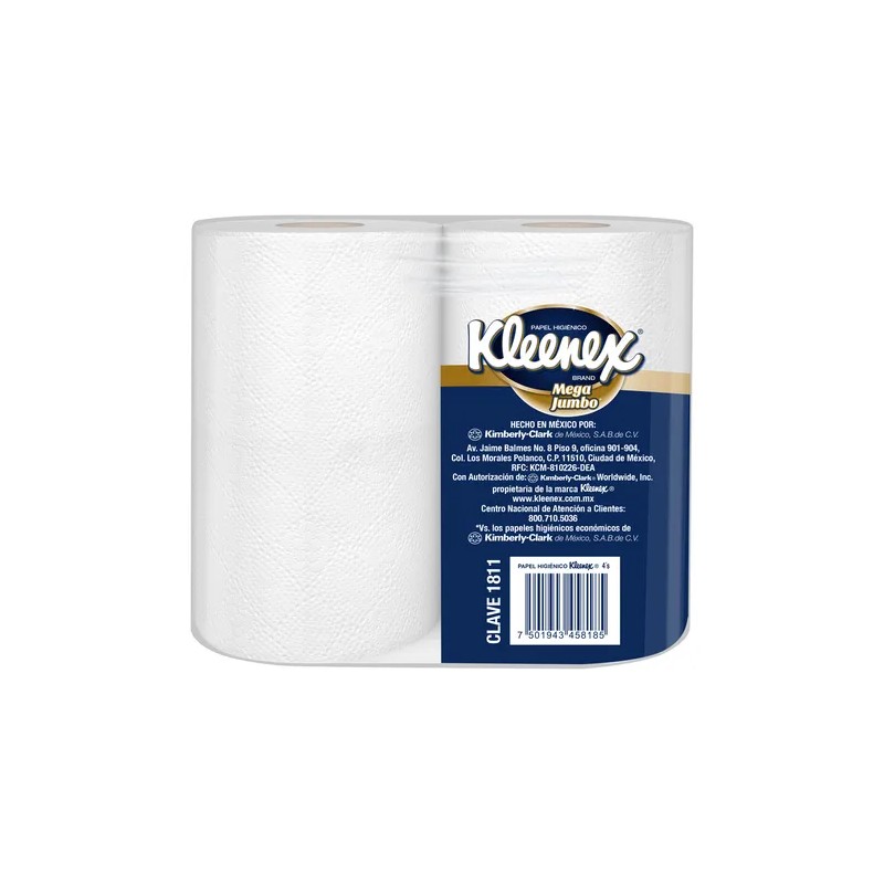 Kleenex Brand Mega Jumbo - Pack - 4 - 1