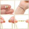QZKJQDD 6 Pcs Magnetic Necklace Fasteners, Magnetic Necklaces Clasps Connector,