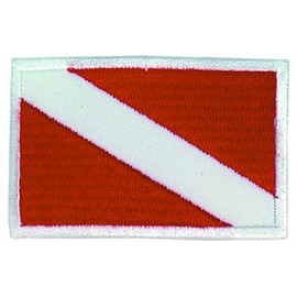 Innovative Embroidered Small Dive Flag Patch