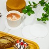 4 Packs Non Slip Silicone Drink Coasters for Drinks Round