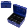 Small Security Lock Box with Coin Tray Metal Material with