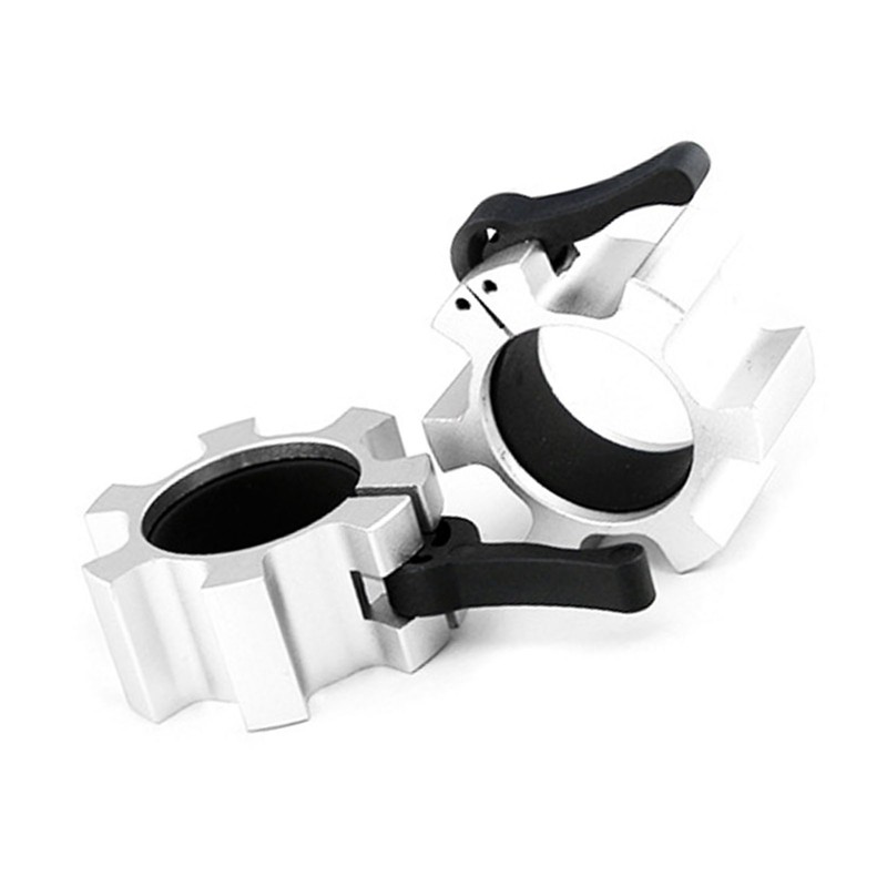 2PCS 50mm Barbell Collar Lock Aluminum Alloy Quick Release Locks