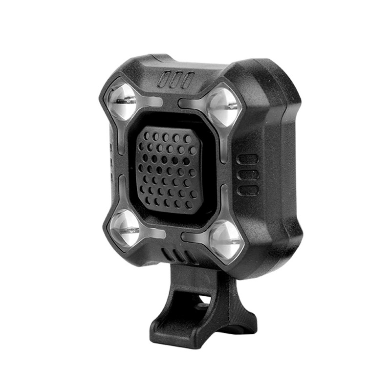 Waterproof Rechargeable Bike Front Lamp Bell Bicycle Handlebar Light Horn