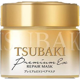 Shiseido Tsubaki Premium Repair Hair Mask – Intensive Treatment for Damaged Hair, 180g