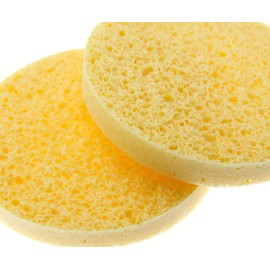 Micro Trader New 10 x Cellulose Facial Sponges Natural Facial Cleansing Sponge