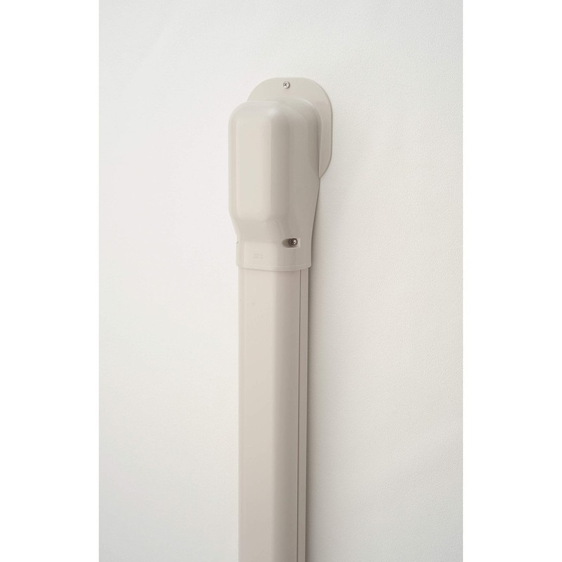 Inaba Denko LDW-90-W Cosmetic Plumbing Cover, Wall Corner, Wall Removal,