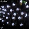 Xingpold 2022 Upgraded Solar Snowflake Lights Outdoor Christmas Lights, 50