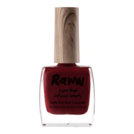 Raww Kale'd It Nail Lacquer - Dark Cherry, 10ml