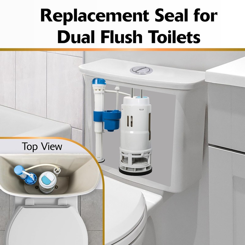 Korky Dual Flush Valve Seal Assortment, Seal A – Fits