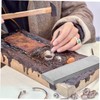 DOITOOL Jewelry Sharpening Block Industrial Jewelry Grindstone Versatile Sharpener with